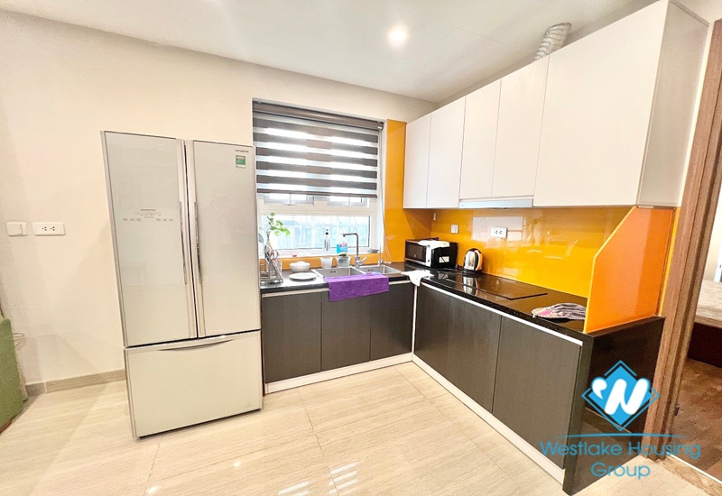 Newly furnished 2 bedroom apartment with park view for rent in Ciputra